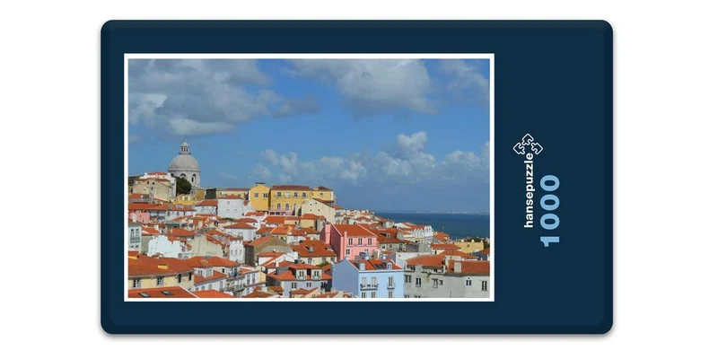17500 Orte - Lissabon Puzzle