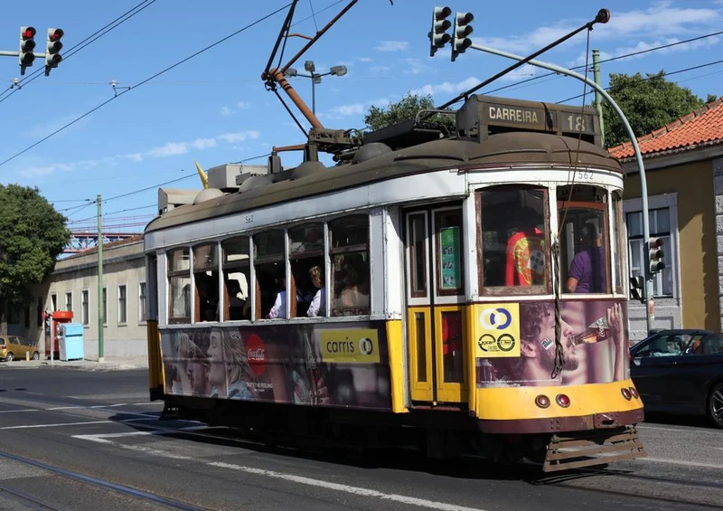 17504 Fortbewegung - Straßen-Bahn Puzzle