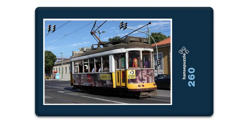 17504 Fortbewegung - Straßen-Bahn Puzzle