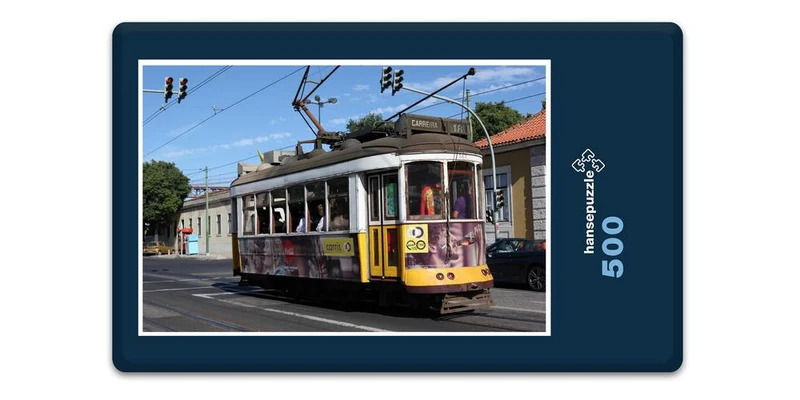 17504 Fortbewegung - Straßen-Bahn Puzzle