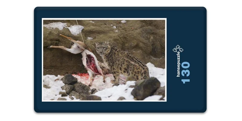 17552 Tierwelt - Schnee-Leopard Puzzle