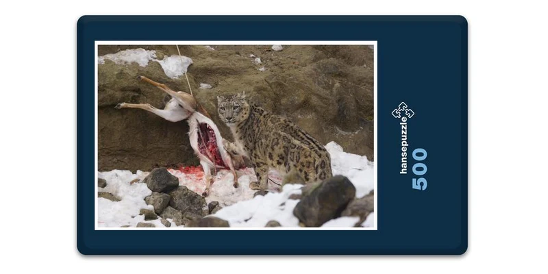 17552 Tierwelt - Schnee-Leopard Puzzle