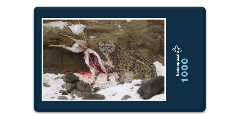 17552 Tierwelt - Schnee-Leopard Puzzle
