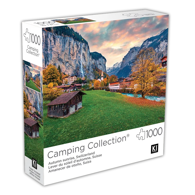 Camping Collection - Autumn Sunrise, Switzerland (1000pcs)