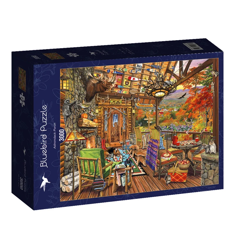 Adirondack Porch, Joelle McIntyre (3000pcs)