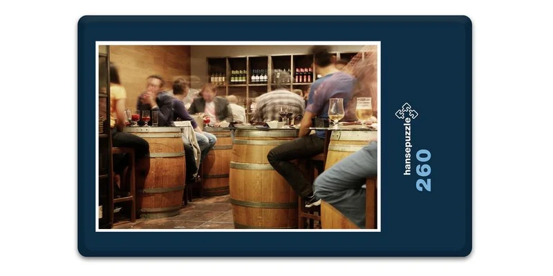 17510 Menschen - Wein-Lokal Puzzle