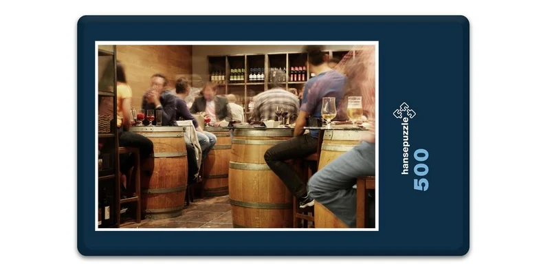 17510 Menschen - Wein-Lokal Puzzle