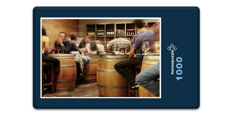 17510 Menschen - Wein-Lokal Puzzle