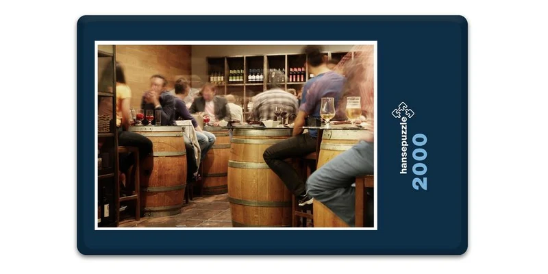 17510 Menschen - Wein-Lokal Puzzle