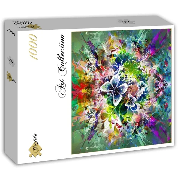 Spring Flowers and Butterflies (1000pcs)