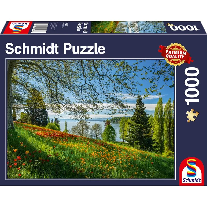 Tulips Flowering, Frühlingsallee, Mainau Island (1000pcs)