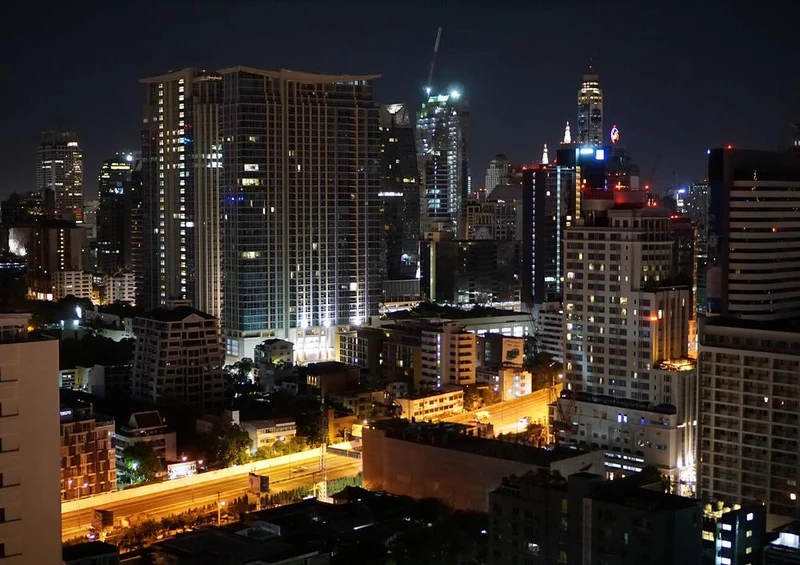 17604 Orte - Bangkok bei Nacht Puzzle