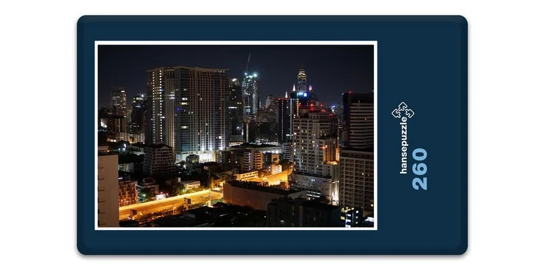 17604 Orte - Bangkok bei Nacht Puzzle