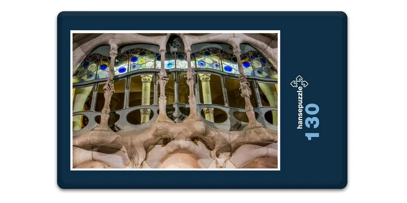 17528 Orte - Gaudi-Haus Puzzle