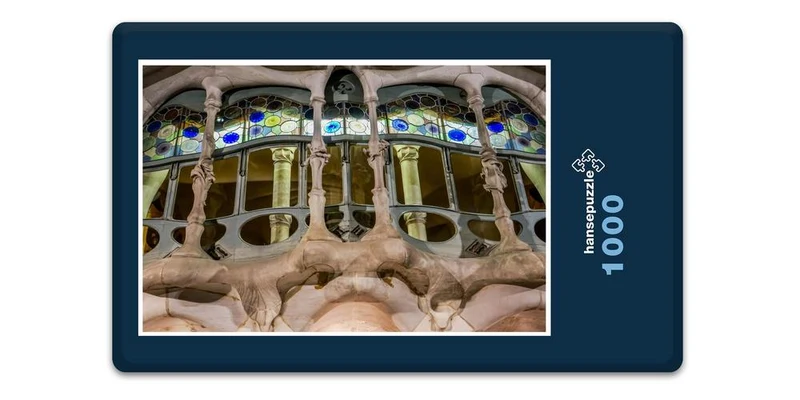 17528 Orte - Gaudi-Haus Puzzle