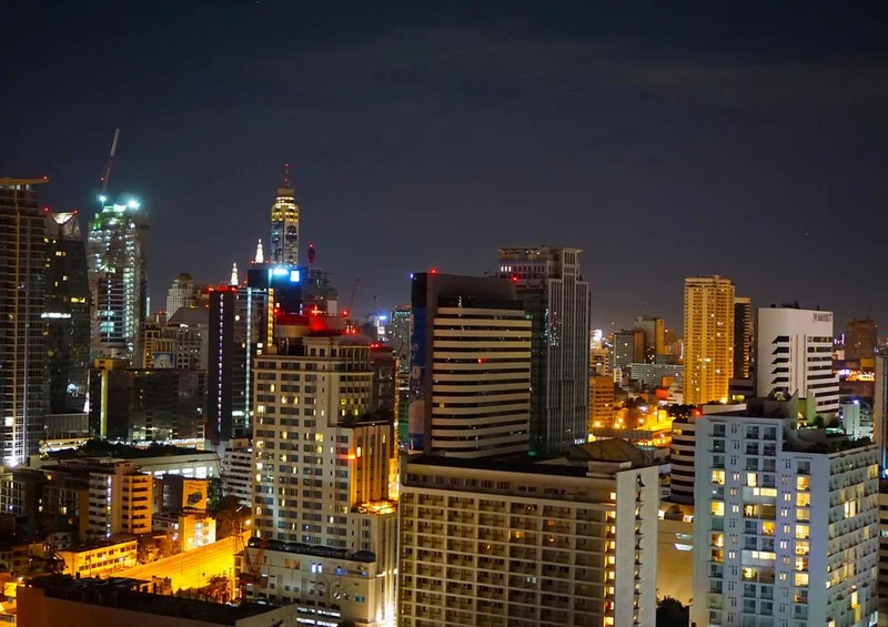 17605 Orte - Bangkok bei Nacht Puzzle