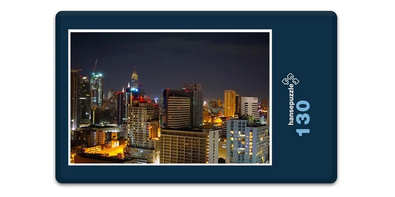 17605 Orte - Bangkok bei Nacht Puzzle