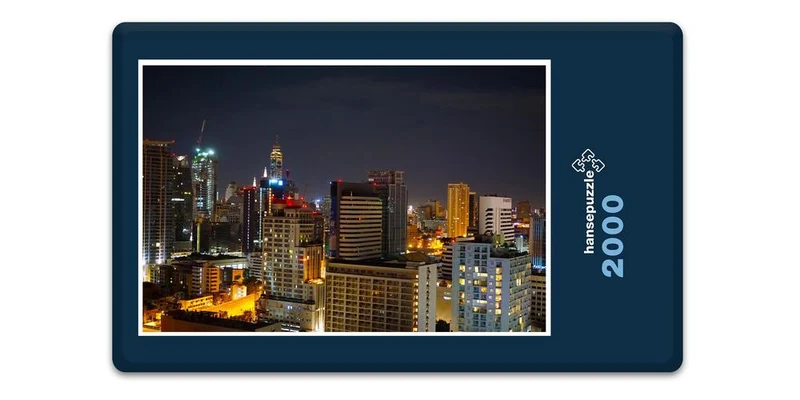17605 Orte - Bangkok bei Nacht Puzzle