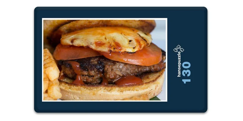 17615 Ernährung - Hamburger Puzzle