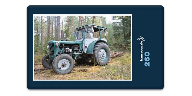 17626 Fortbewegung - Trecker Puzzle