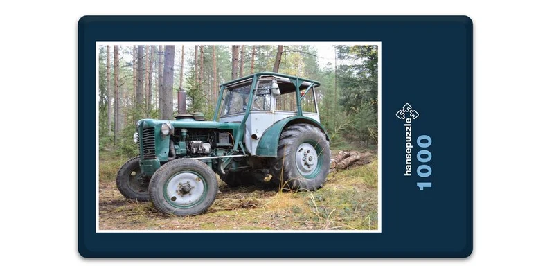 17626 Fortbewegung - Trecker Puzzle