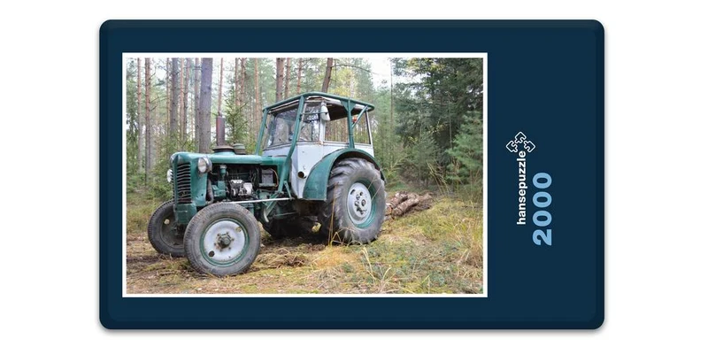 17626 Fortbewegung - Trecker Puzzle