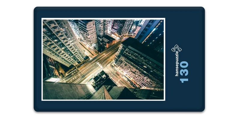 17737 Orte - New York bei Nacht Puzzle