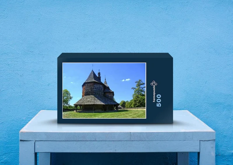 24957 Gebäude - Holz-Haus Puzzle