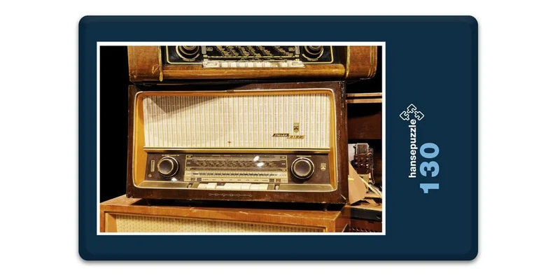 17627 Musik - Altes Radio Puzzle