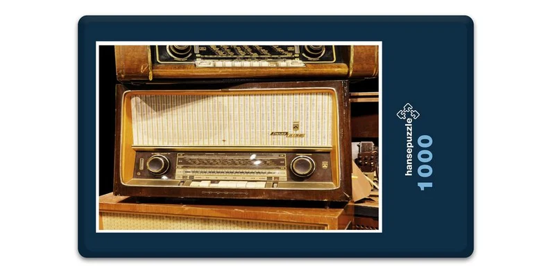 17627 Musik - Altes Radio Puzzle