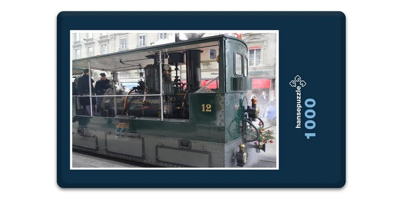 17629 Fortbewegung - Dampf-Lokomotive Puzzle