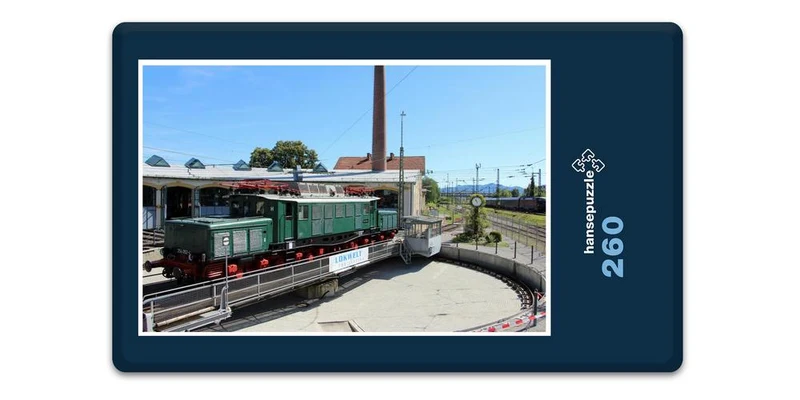 17633 Industrie - Lokomotive Puzzle