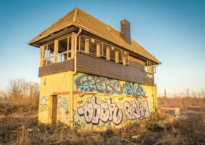 13252 Gebäude - Kunst-Bahnhof Puzzle
