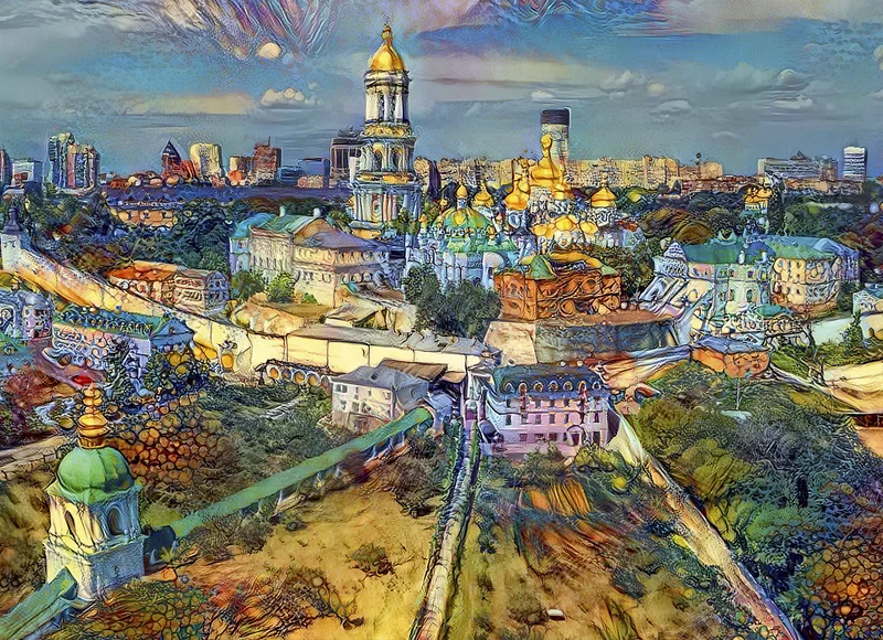 DMG Kyiv, Ukraine City (1000pcs) (DAMAGED BOX)