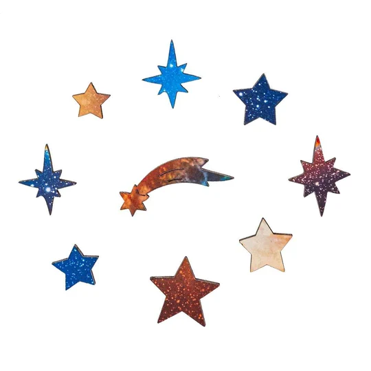 Planet Earth (Size M) (Wooden Jigsaw Puzzle)