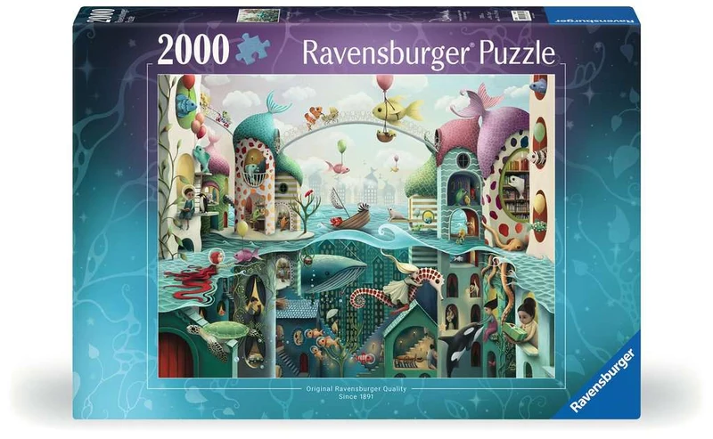 DMG Ravensburger If Fish Could Walk (2000pcs) (DAMAGED BOX)