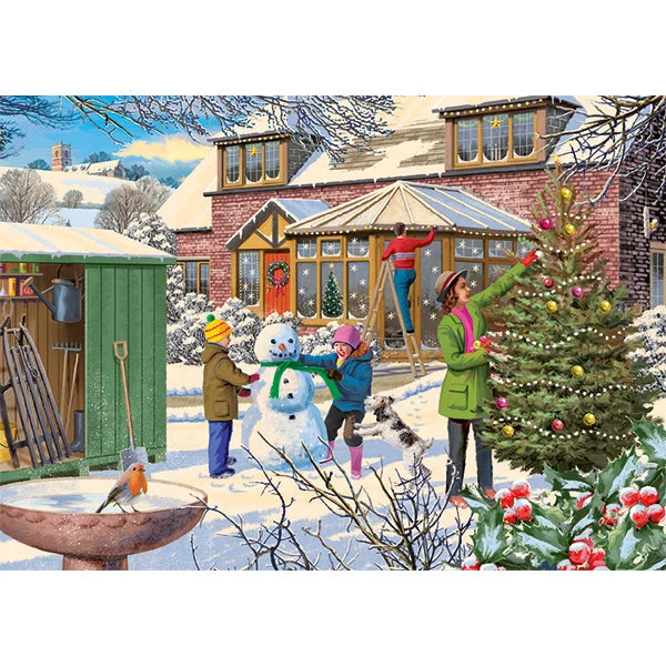 DMG Family Time At Christmas (4x1000pcs) (DAMAGED BOX)