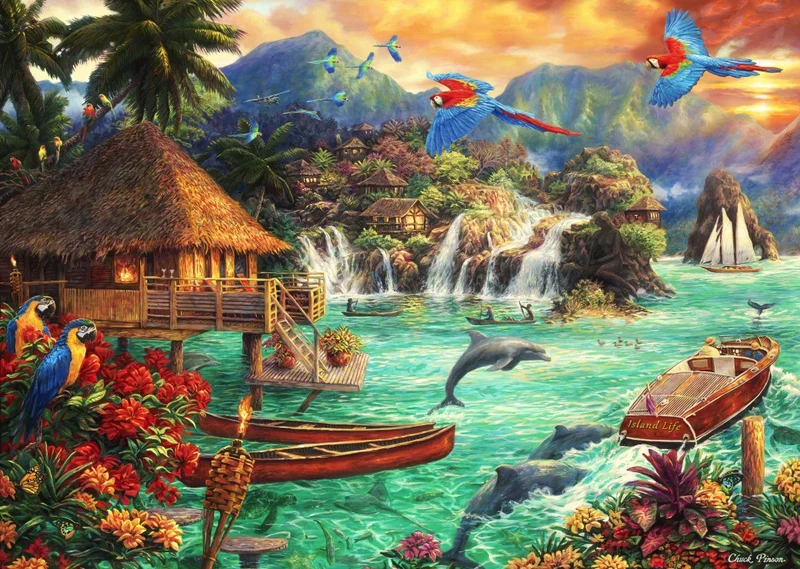 Island Life, Chuck Pinson (500pcs)