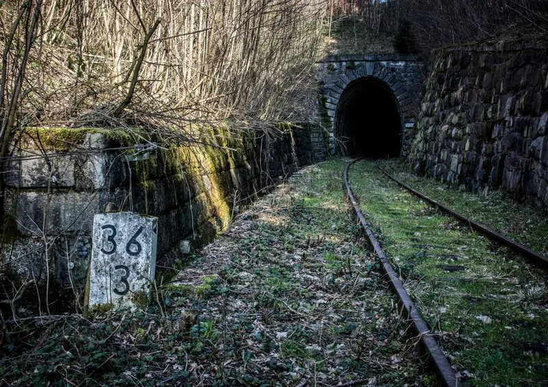 17643 Orte - Eisenbahn-Tunnel Puzzle