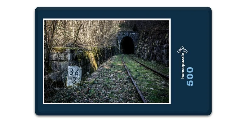 17643 Orte - Eisenbahn-Tunnel Puzzle