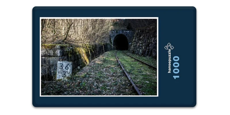 17643 Orte - Eisenbahn-Tunnel Puzzle