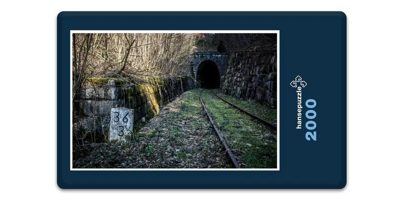 17643 Orte - Eisenbahn-Tunnel Puzzle