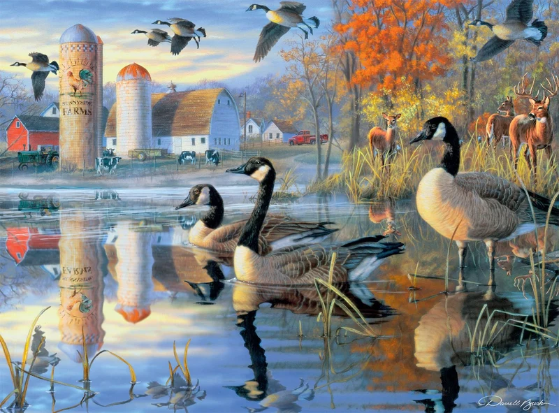 Sunny View Farm, Darrell Bush