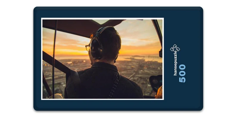 17586 Reisen - Hubschrauber-Flug Puzzle