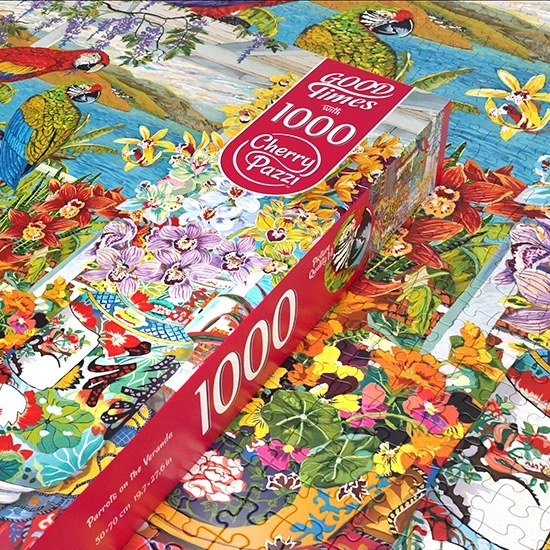 Parrots on the Veranda (1000pcs)