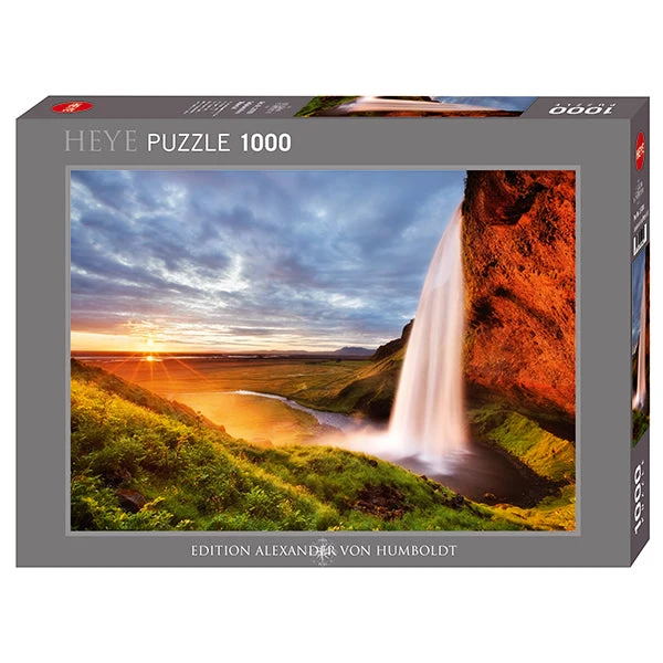PFG Seljalandsfoss Waterfall - Southern Iceland (Usagé/Used - PUZZLES FOR GOOD)