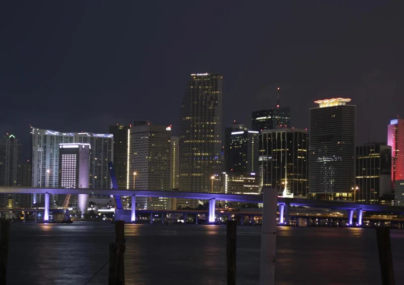 17918 Reisen - Miami bei Nacht Puzzle