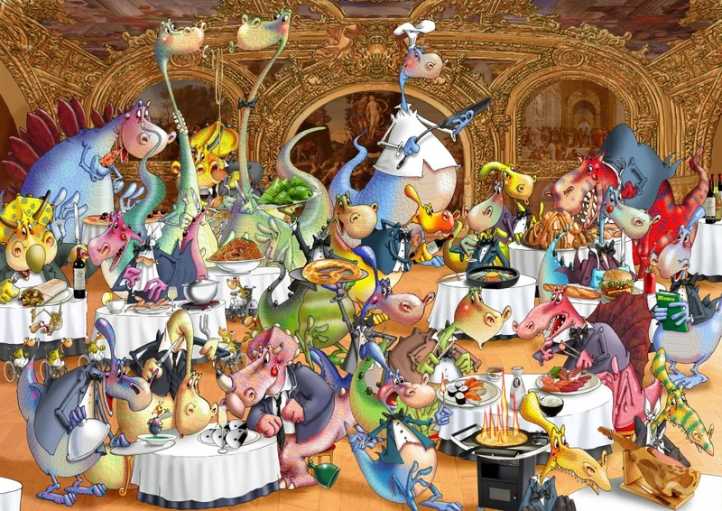 Restaurant, Francois Ruyer (2000pcs)