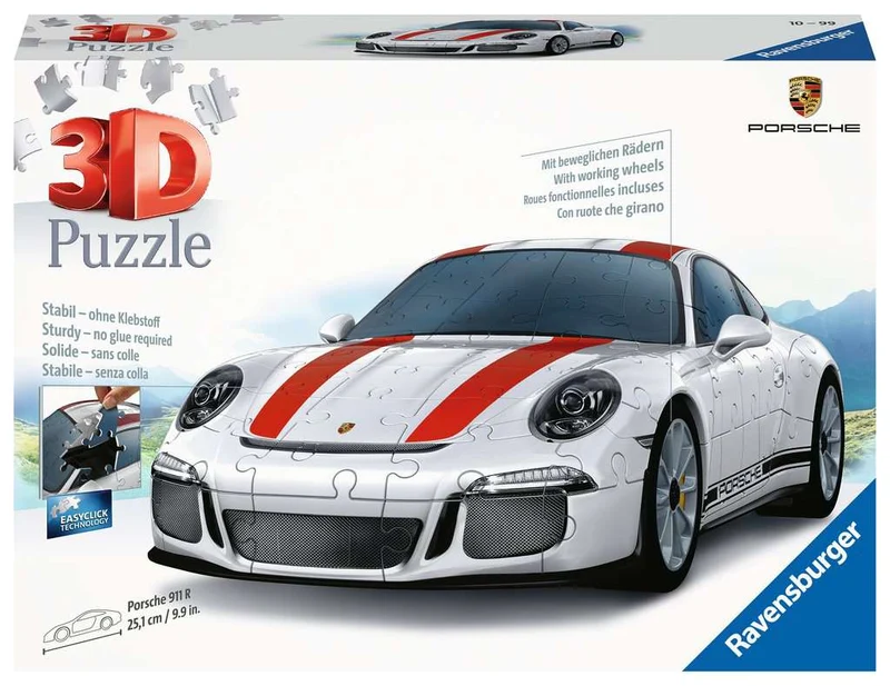 Ravensburger Porsch 911 R (3D Puzzle)