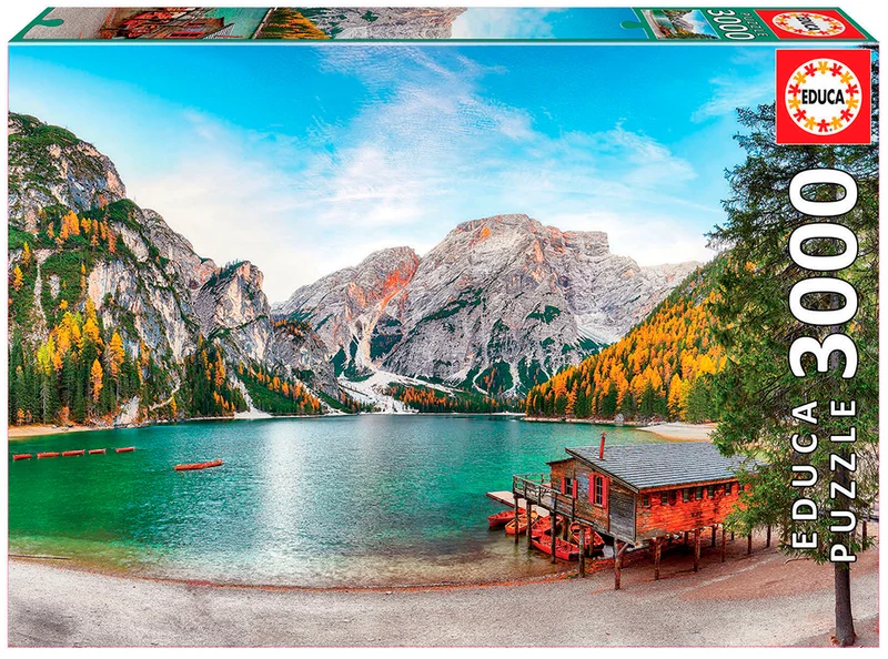 Lake Braies at Autumn (3000 pcs)